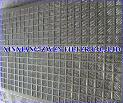 Perforated Plate Sintered Wire Mesh