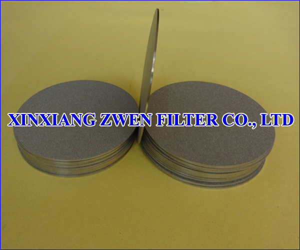 Titanium Sintered Powder Filter Disk
