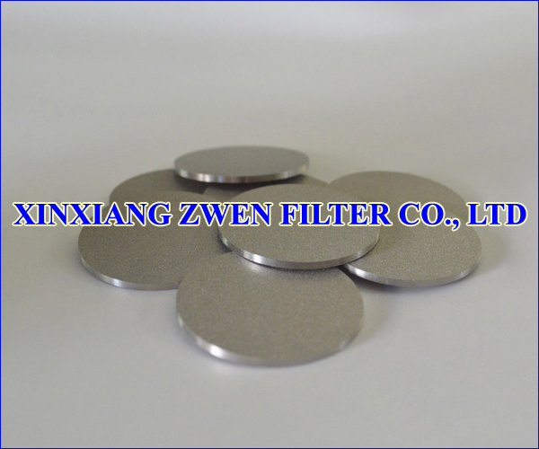 Washable Ti Sintered Porous Filter Disc
