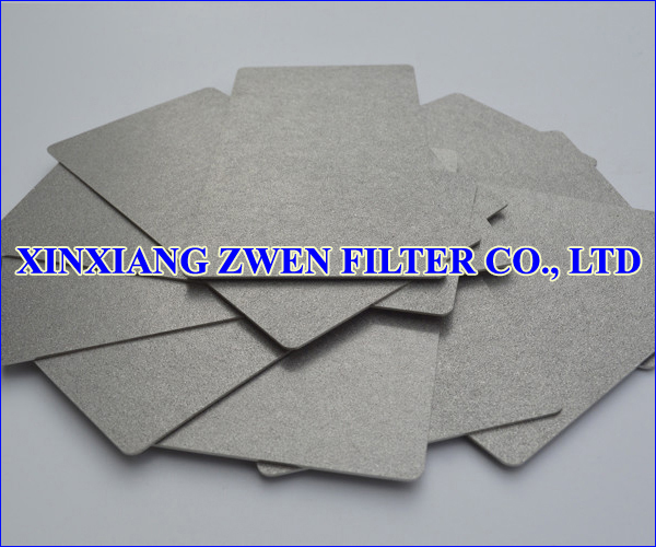 Washable Ti Sintered Porous Filter Sheet