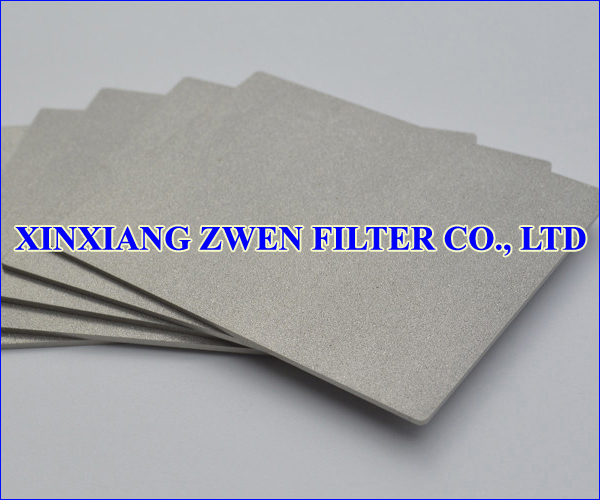Washable Titanium Sintered Porous Filter Sheet