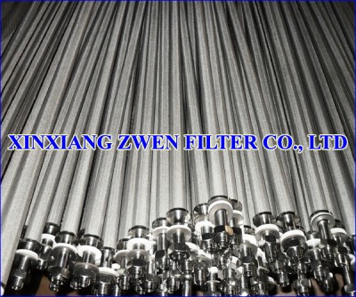 Cylindrical Sintered Porous Filter Cartridge