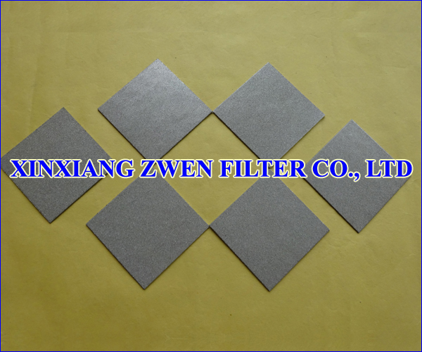 SS Sintered Porous Filter Sheet
