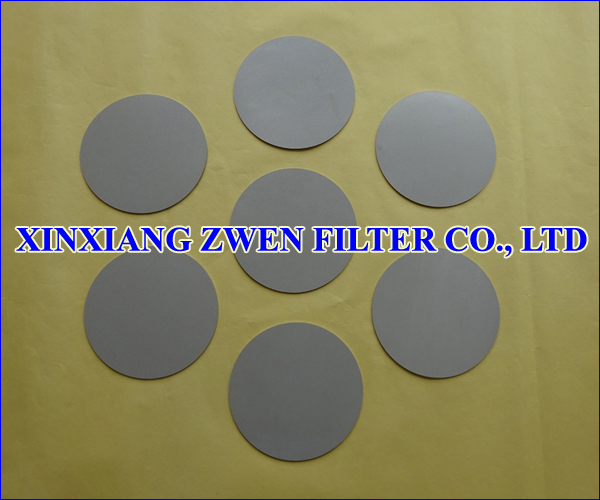 316L Sintered Powder Filter Disc