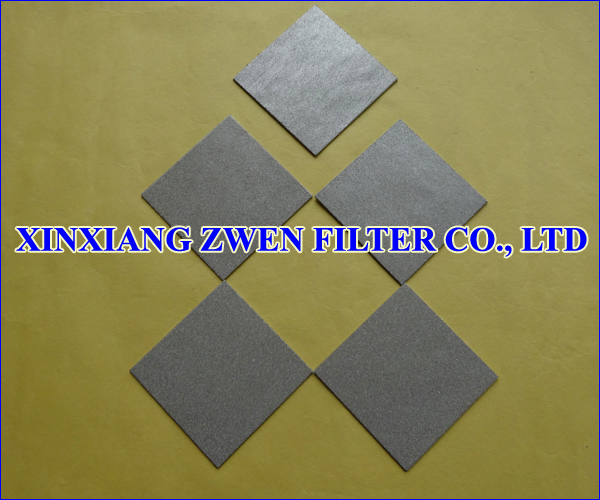 SS Sintered Powder Filter Plate