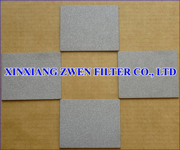 Stainless Steel Sintered Porous Filter Sheet