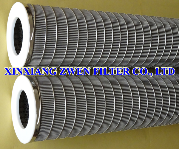 Washable Pleated SS Filter Element