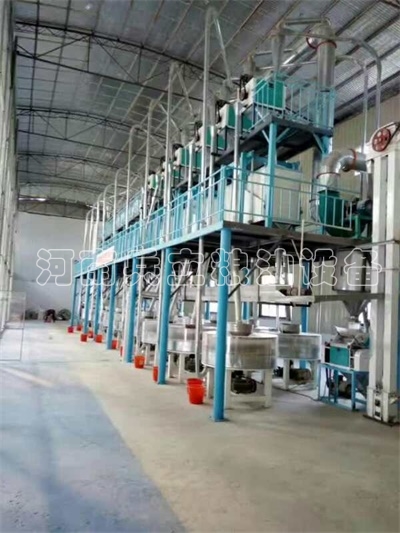 高房式石磨面粉機械