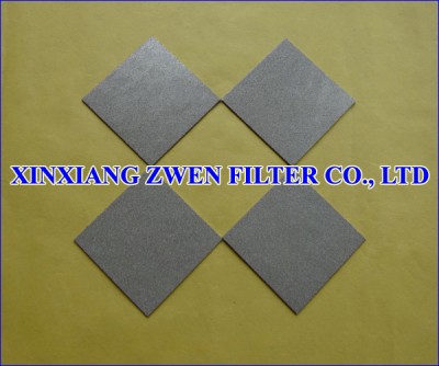 316L Sintered Porous Filter Plate