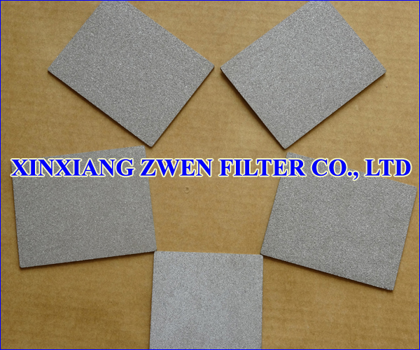 SS Sintered Powder Filter Sheet