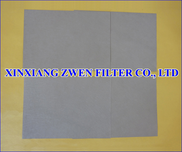 Sintered Fiber Felt Filter Media