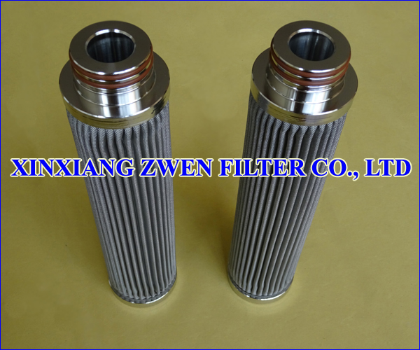 Washable Pleated Metal Filter Element