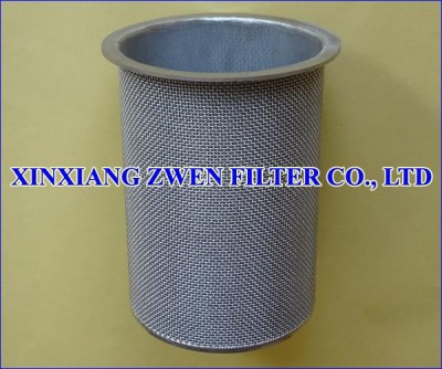 Cylindrical Sintered Wire Cloth Filter Element