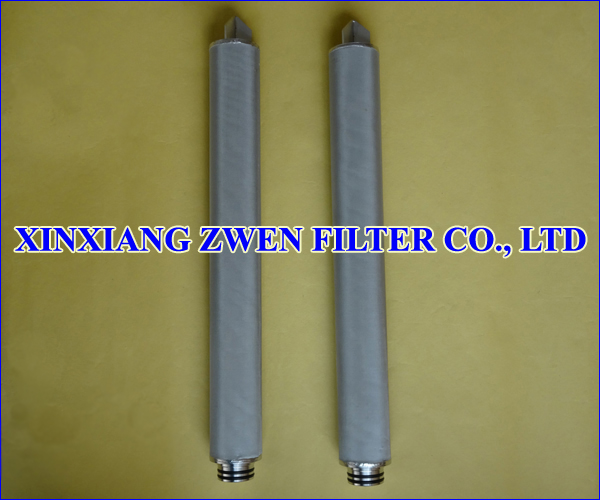 Cylindrical Sintered Mesh Filter Cartridge