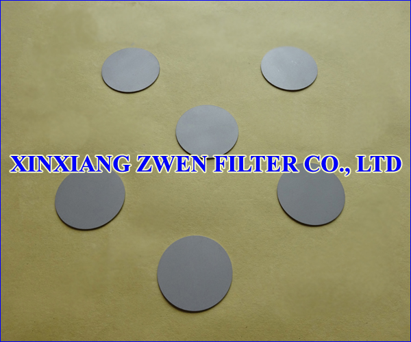 Stainless Steel Sintered Powder Filter Disc