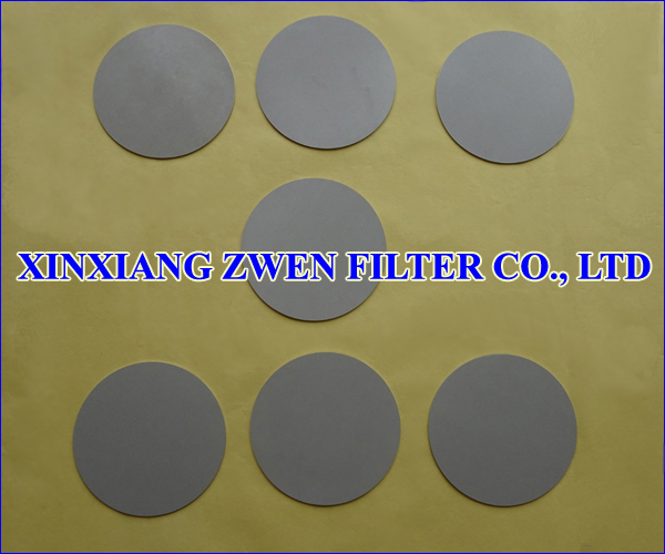 Stainless Steel Sintered Filter Disk