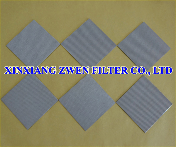 SS Sintered Metal Filter Sheet