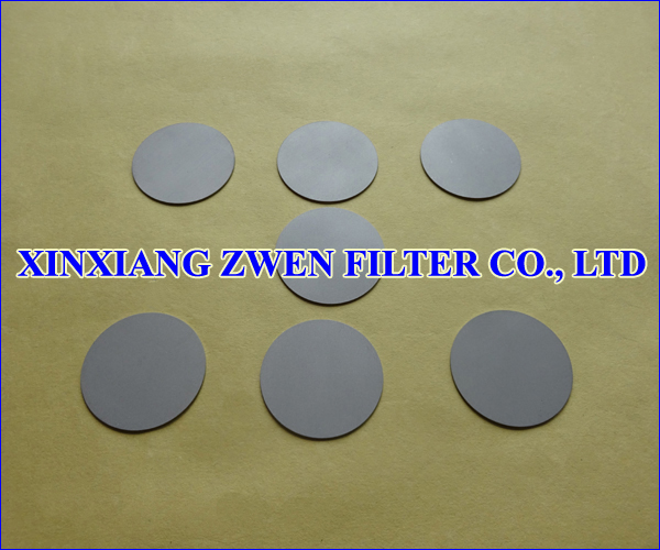 SS Sintered Powder Filter Disc