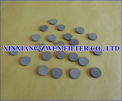SS Sintered Wire Mesh Filter Disc