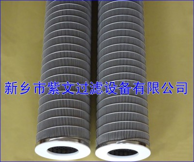 反清洗不锈钢折叠滤芯