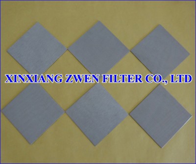 Stainless Steel Sintered Filter Plate
