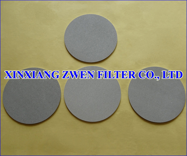 Stainless Steel Sintered Filter Disc