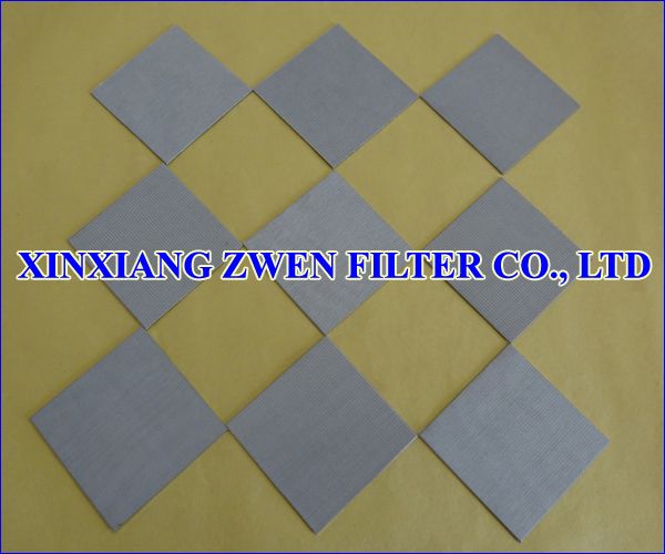 Sintered Wire Mesh Filter Plate