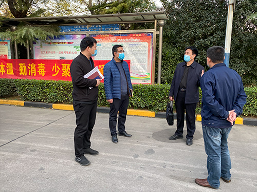 我公司疫情防控得到好评