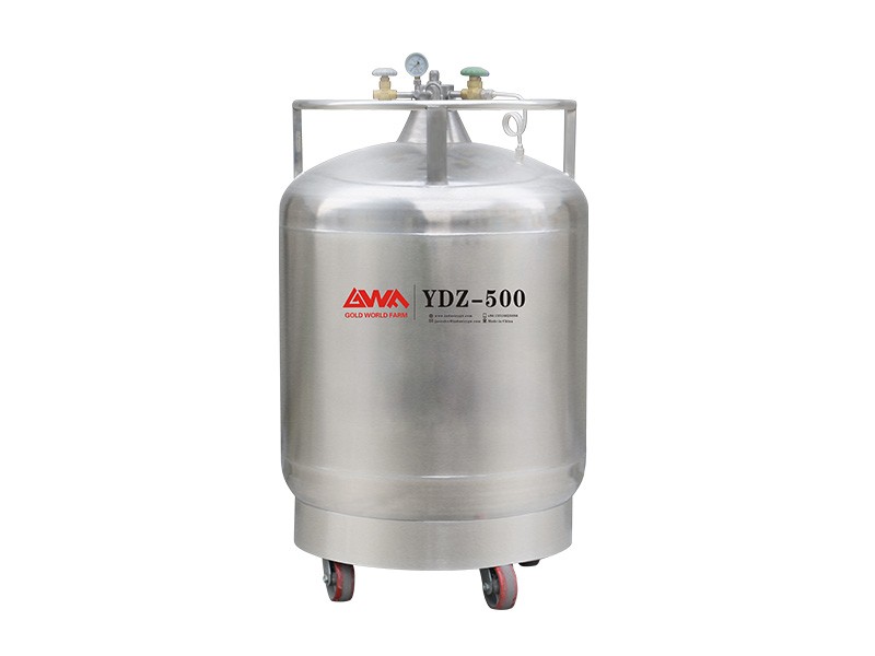 Self-pressurized LN2 tank