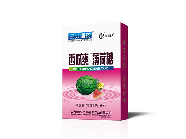 西瓜爽薄荷糖-纸盒