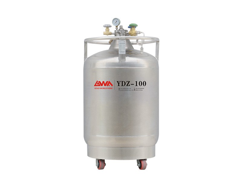 Self-pressurized LN2 tank