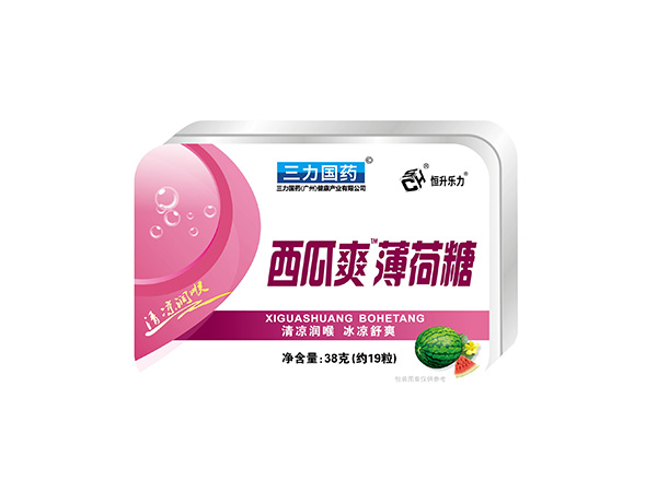 西瓜爽薄荷糖