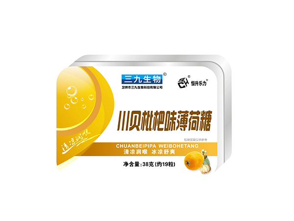川贝枇杷味薄荷糖