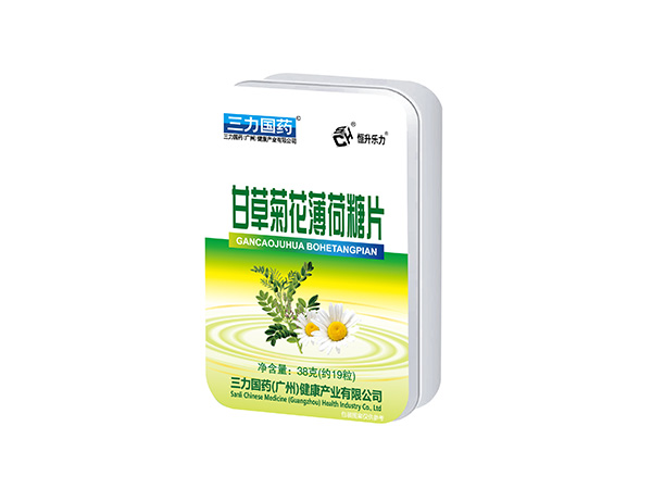 甘草菊花薄荷糖片