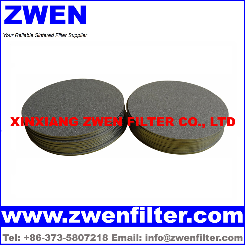 Titanium Sintered Powder Filter Disc