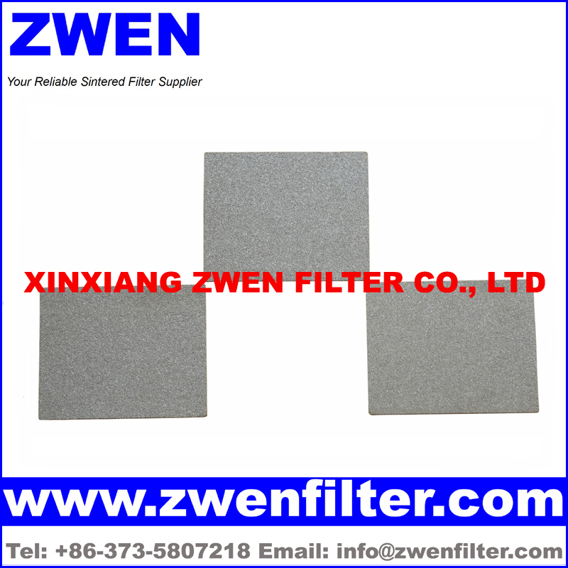 Ti Sintered Powder Filter Sheet