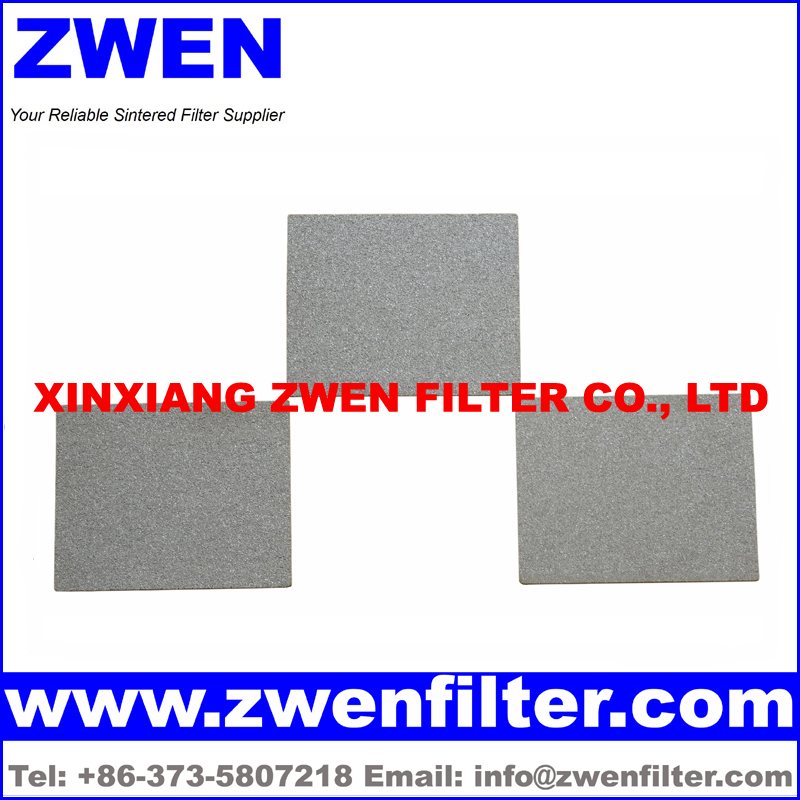 Titanium Sintered Powder Filter Sheet