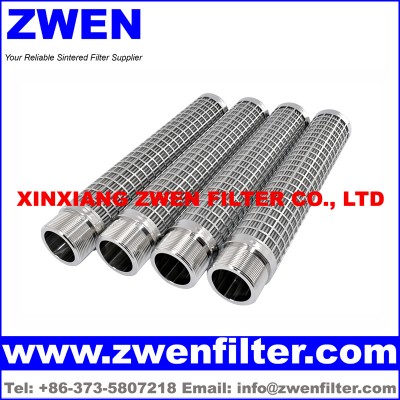 Pleated Metal Filter Element
