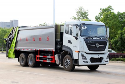 东风天龙垃圾压缩车