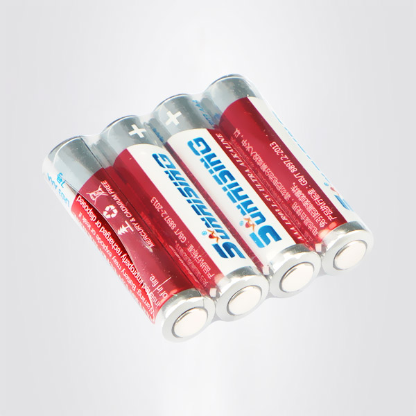 LR03 Mercury-free alkaline battery