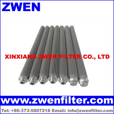 Pleated Wire Cloth Filter Element