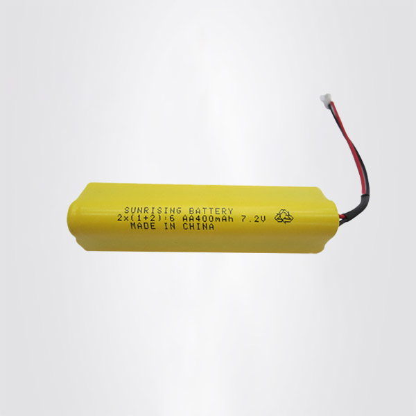 NI CD 2X（1+2）6AA battery pack 7.2V with plug line