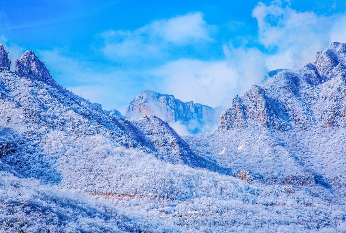 宝泉雪景