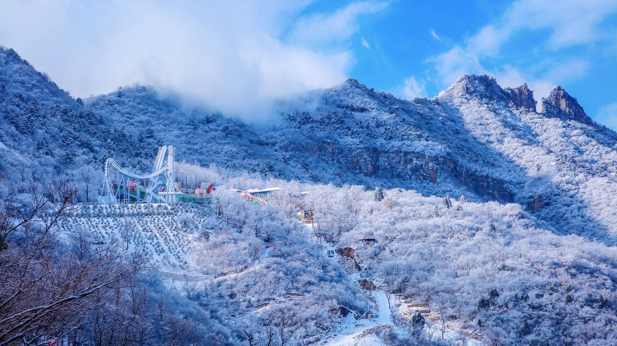 宝泉雪景