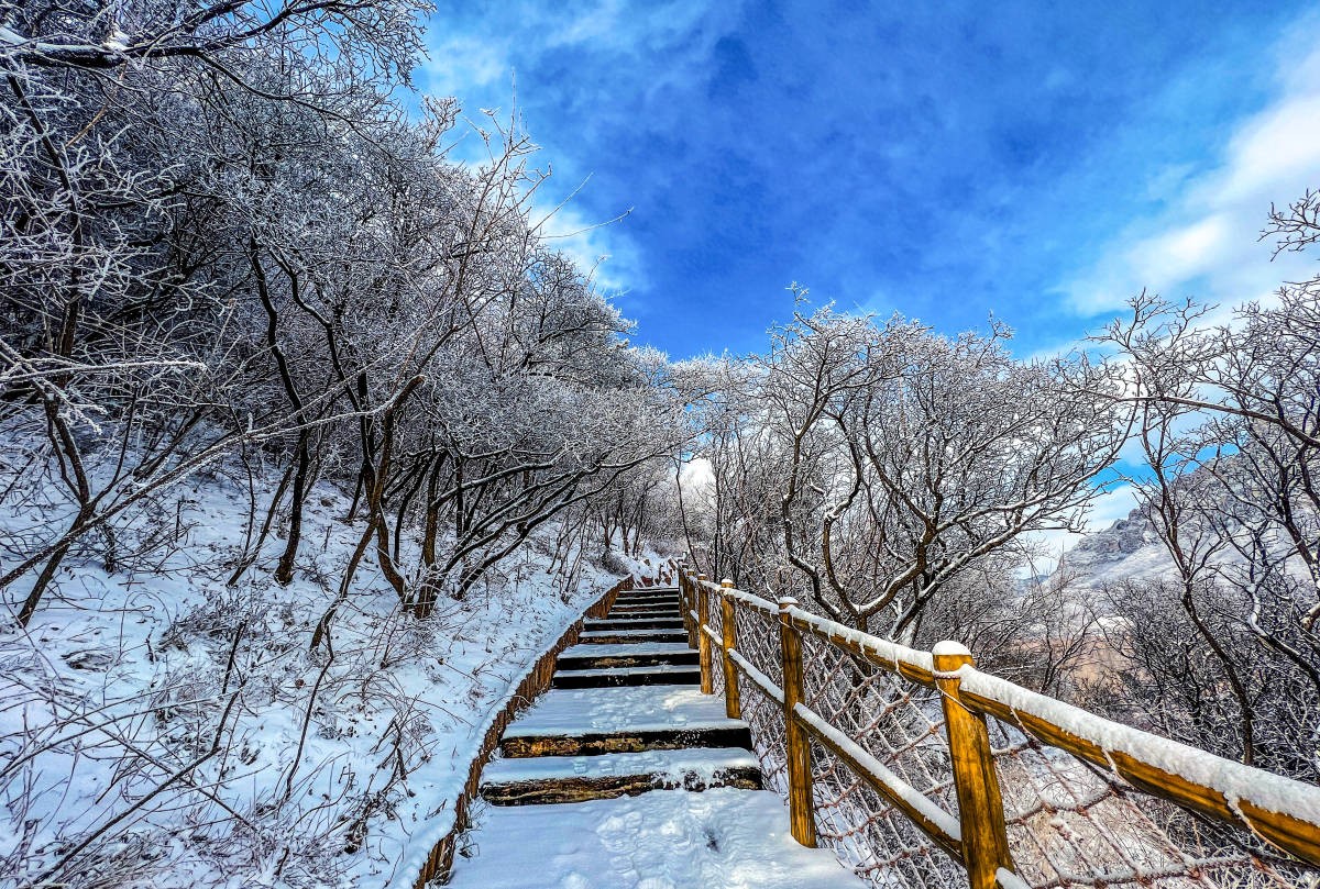 宝泉雪景