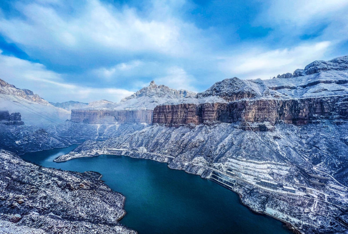 宝泉雪景