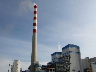 新疆楚星能源五星热电联产新建150米烟囱烟囱