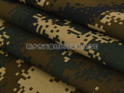 TC 32/2*14/80*56 290GSM 印花冬 Armed police winter