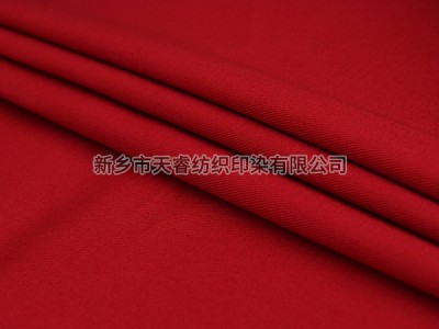 C 20*20/108*58 3/1 228GSM 阻燃FR 红色RED
