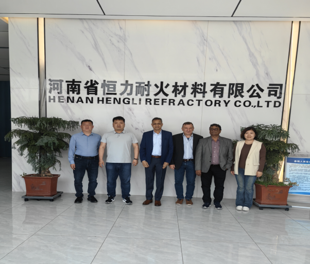 Indian Clients Visit Our Company for Inspection of Refractory Materials Production and Processing